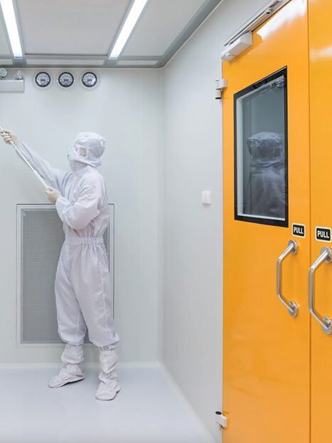 Stock image of what types of cleanrooms Trusscore could be installed in