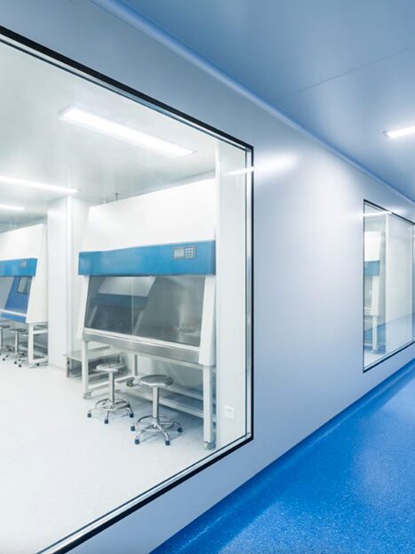 Stock image of what types of cleanrooms Trusscore could be installed in