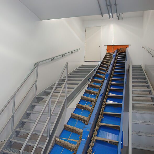 Trusscore wallandceilingboard installed on the walls and ceiling of poultry farm
