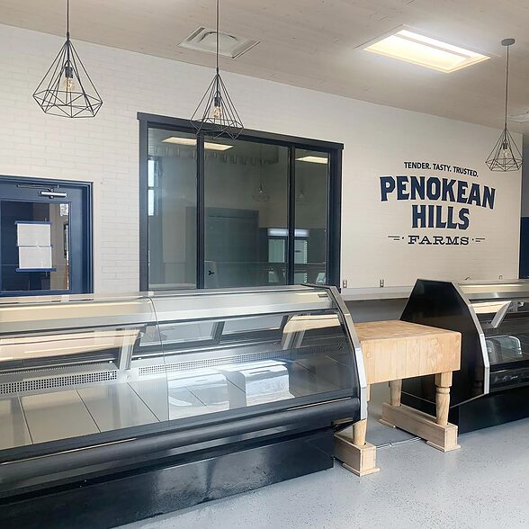 Trusscore wall&ceilingboard installed in a commercial food processing facility