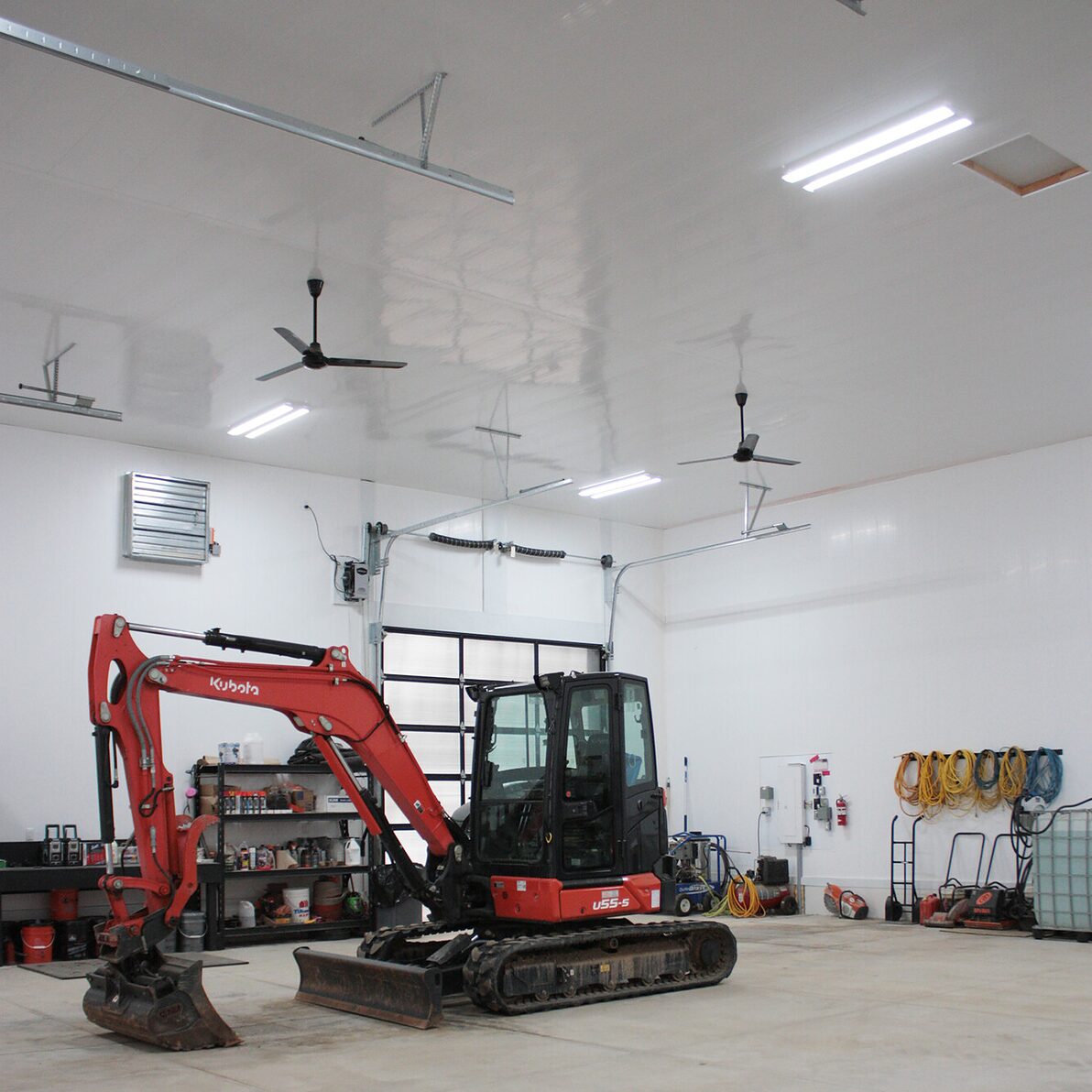 Trusscore Wall&CeilingBoard in Commercial Landscape Company Warehouse