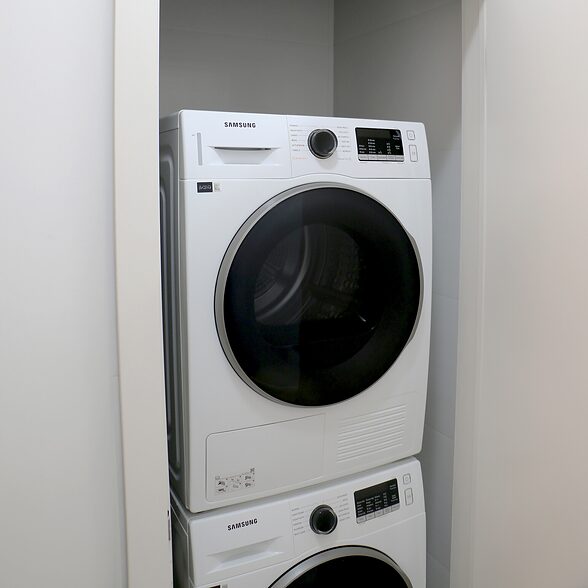 Trusscore Wall&CeilingBoard in Multi-Residential Laundry Unit