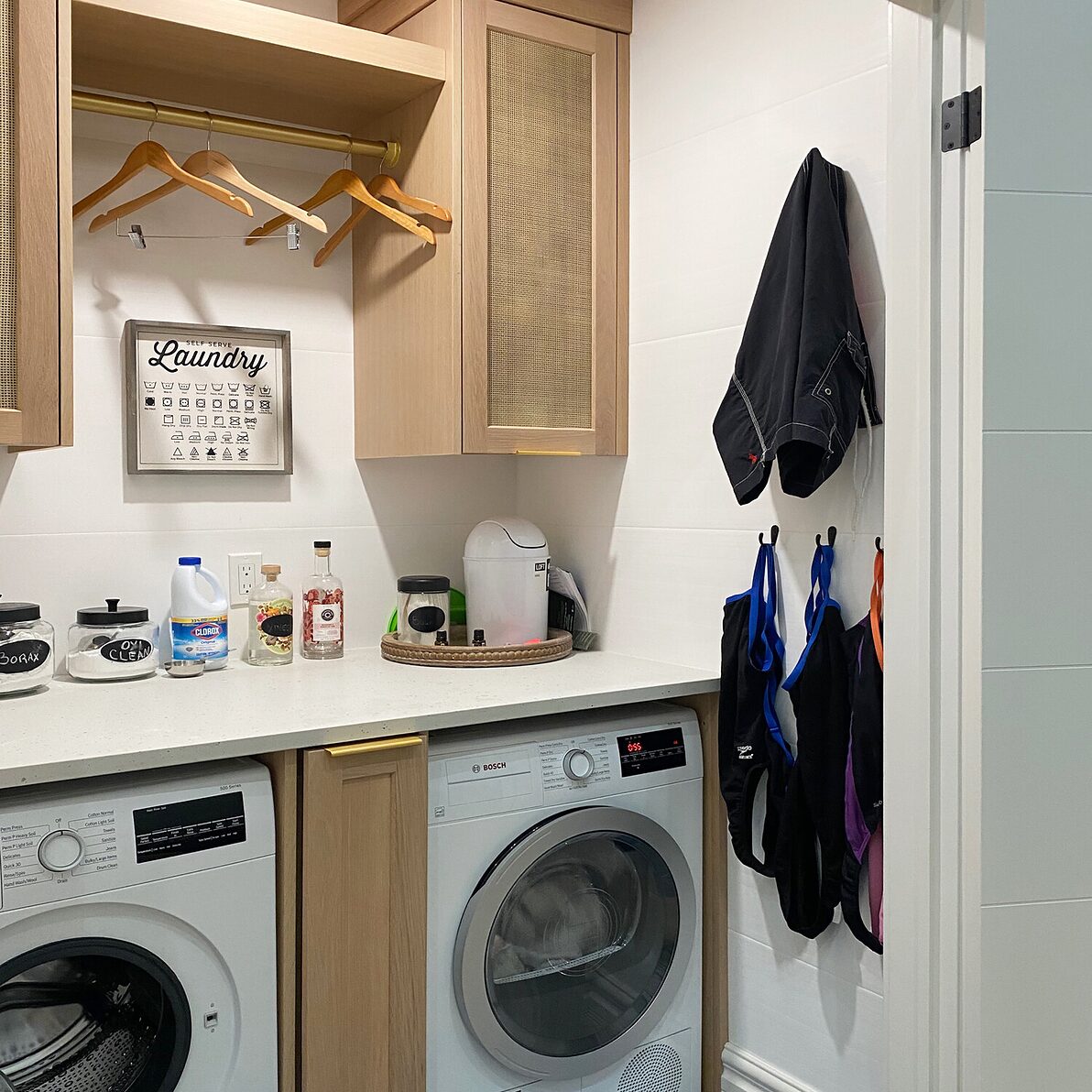 Trusscore Wall&CeilingBoard in Residential Laundry Room