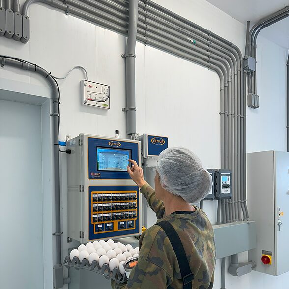 Trusscore Wall&CeilingBoard in Agricultural Poultry Facility