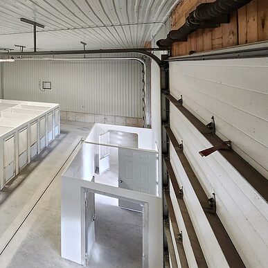 NorLock by Trusscore in Commercial Dog Boarding Kennel