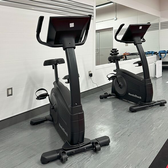 Trusscore Wall&CeilingBoard and Trusscore SlatWall in Recreational Gym in Office Space