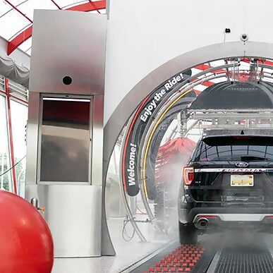 Trusscore Wall&CeilingBoard in Luxury Commercial Car and Truck Wash