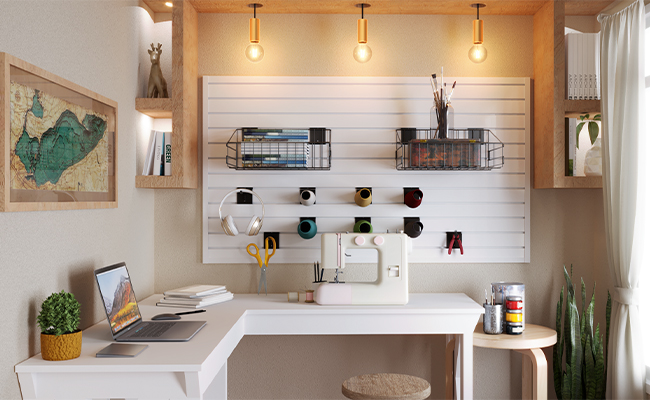 Why Should I Use a Wall Organizer for My Craft Room?