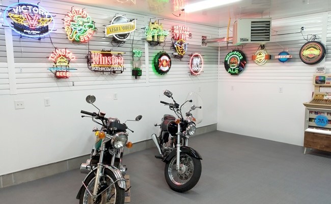 Furniture and Decor for Garage Man Caves