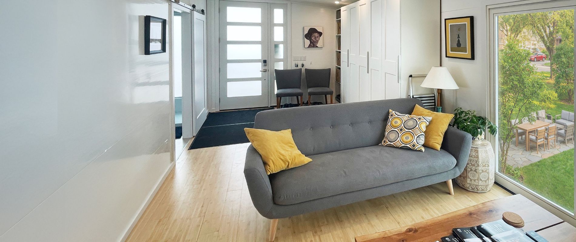 Trusscore Wall&CeilingBoard in a Modular Home