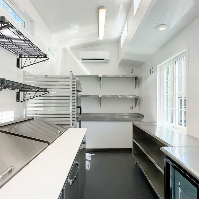 Trusscore Wall&CeilingBoard in a Commercial Kitchen
