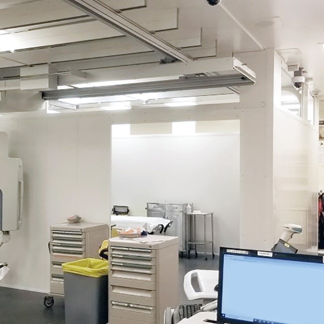 Temporary Partition Walls