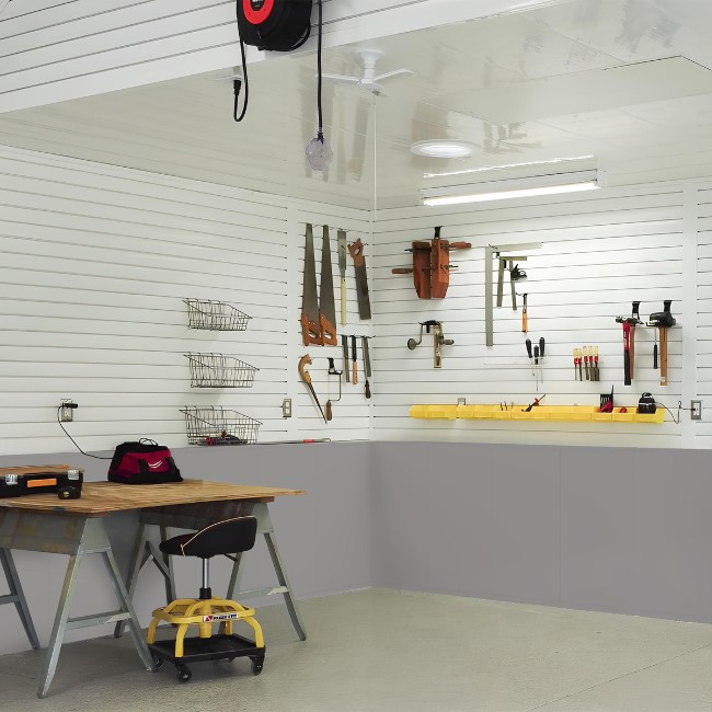 How Can Trusscore SlatWall Improve Garage Organization?