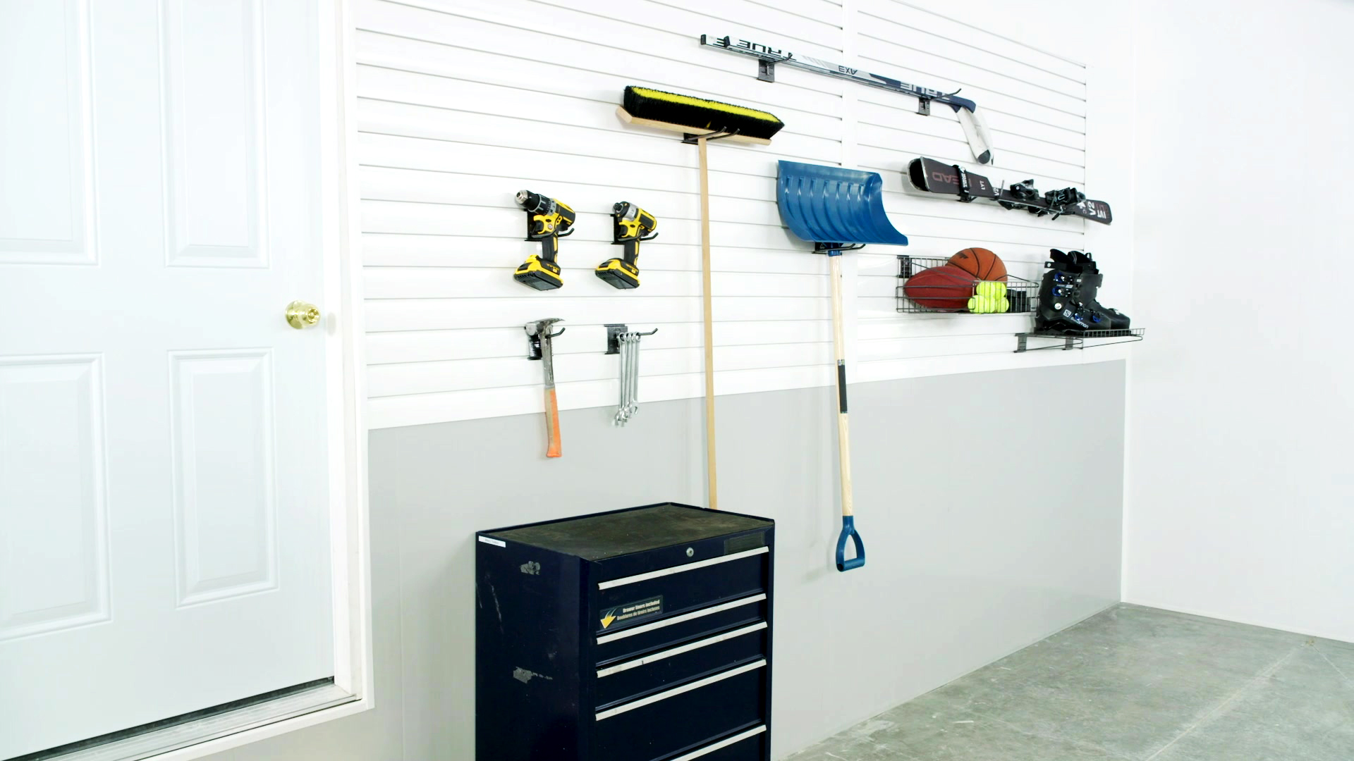 Slatwall Accessories Will Solve Your Garage Clutter Problem