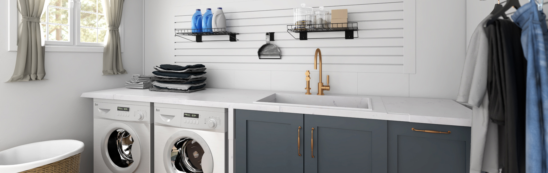 Benefits of Wainscoting in a Laundry Room
