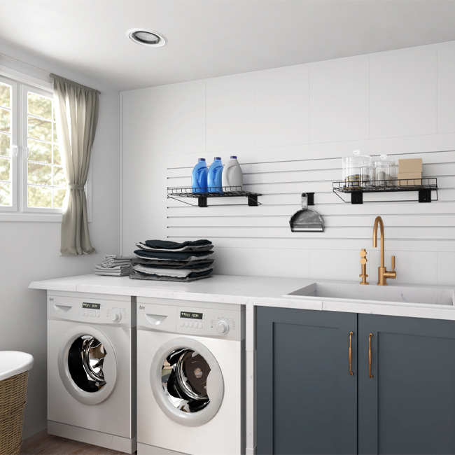 Benefits of Wainscoting in a Laundry Room