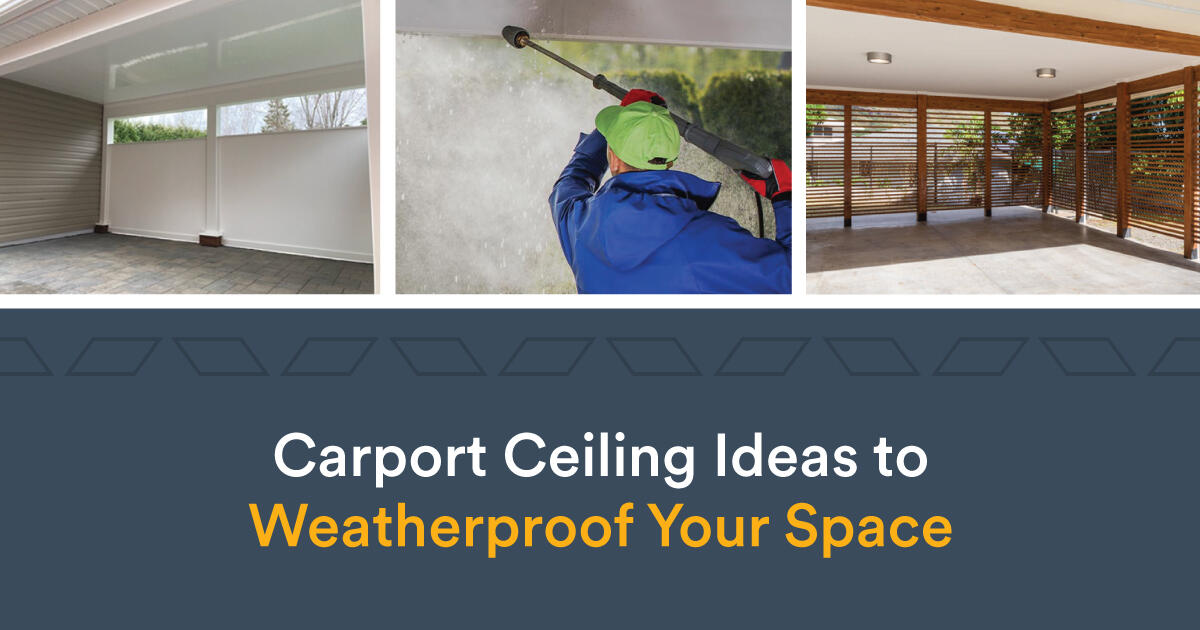 Carport Ceiling Ideas to Weatherproof Your Space Trusscore