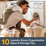 Laundry Room Organization & Storage Tips