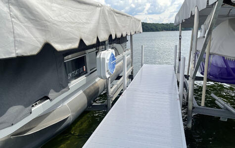 Lake James DockDeck Helicopter Pad