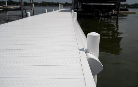 DockDeck by Trusscore in a Residential Dock and Deck