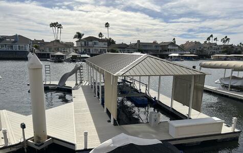 DockDeck by Trusscore in a Residential Dock and Deck