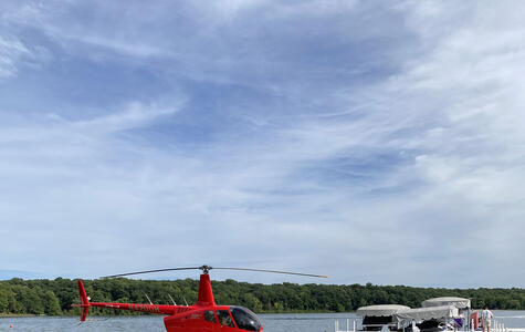 Lake James DockDeck Helicopter Pad