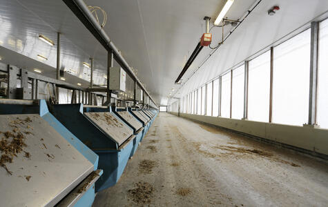 Trusscore Wall&CeilingBoard in a Agricultural Dairy Facility