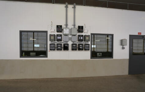 Trusscore Wall&CeilingBoard in a Agricultural Dairy Facility