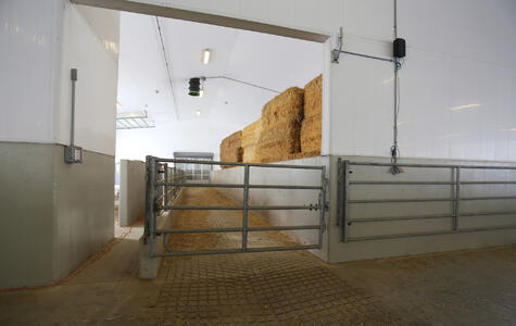 Trusscore Wall&CeilingBoard in a Agricultural Dairy Facility