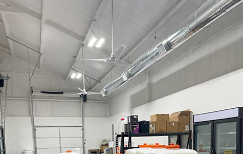 Trusscore Wall&CeilingBoard in Commercial Winery