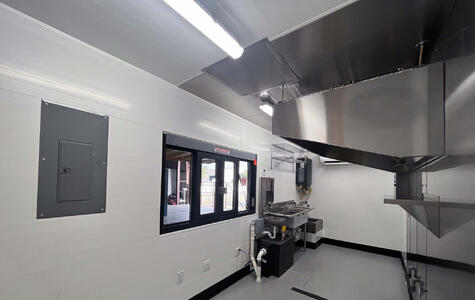 Trusscore Wall&CeilingBoard in Mobile Commercial Brewery