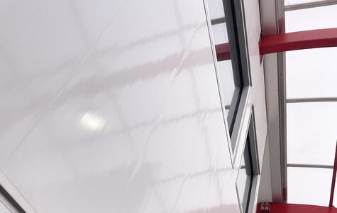 Trusscore Wall&CeilingBoard in Luxury Commercial Car and Truck Wash