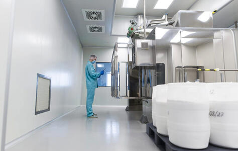 Stock image of what types of cleanrooms Trusscore could be installed in