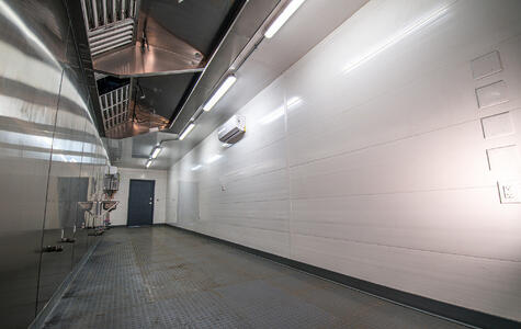Trusscore Wall&CeilingBoard Installed in a Commercial Kitchen