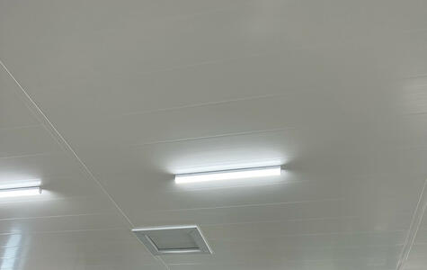 Trusscore Wall&CeilingBoard in Commercial Workshop Garage