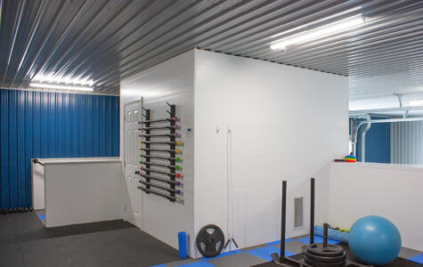 Trusscore Wall&CeilingBoard in Recreational Gym