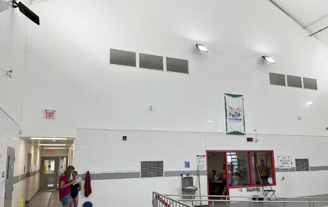 Trusscore Wall&CeilingBoard in a Commercial Indoor Pool
