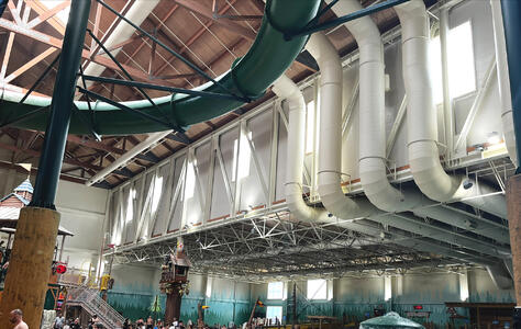 Trusscore Wall&CeilingBoard in a Water / Amusement Park