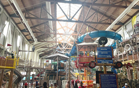 Trusscore Wall&CeilingBoard in a Water / Amusement Park