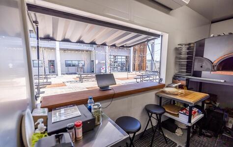 Trusscore Wall&CeilingBoard in a Commercial Kitchen