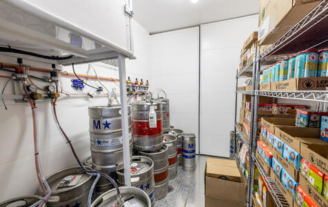 Trusscore Wall&CeilingBoard in a Mobile Kitchen