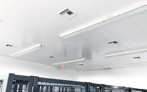 Trusscore Wall&CeilingBoard and Norlock in a Dog Kennel Trusscore Wall&CeilingBoard and Norlock in a Dog Kennel