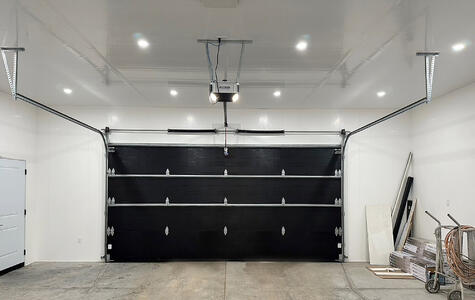 Trusscore Wall&CeilingBoard in Residential Garage