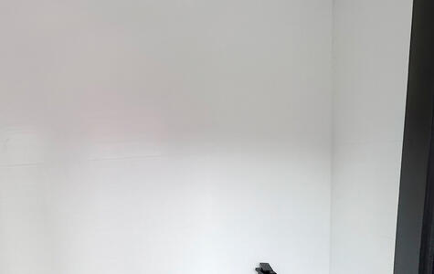 Trusscore Wall&CeilingBoard in Residential Pool House Bathroom Trusscore Wall&CeilingBoard in Residential Pool House Bathroom