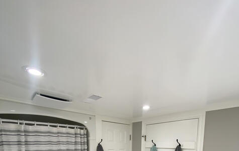 Trusscore Wall&CeilingBoard on Residential Bathroom Ceiling
