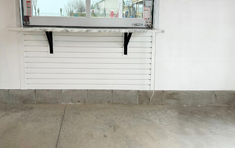 Trusscore Wall&CeilingBoard and SlatWall in Residential Boathouse