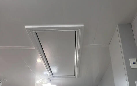 Trusscore Wall&CeilingBoard in Residential Garage