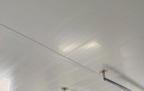 Trusscore Wall&CeilingBoard in Residential Garage