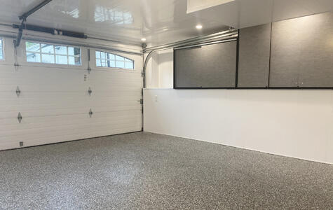 Trusscore Wall&CeilingBoard in Residential Garage