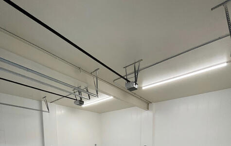 Trusscore Wall&CeilingBoard in Residential Garage